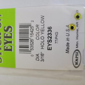 3/16 HOLO YELLOW