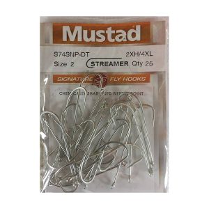 Variation #1826 of MUSTAD S74SNP -DT “Signature FLY HOOKS” 2XH/4XL (25pack)