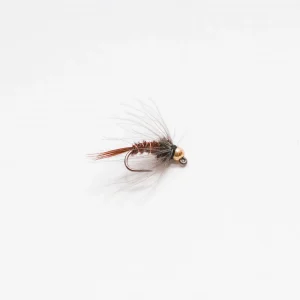 Barbless Phesants tail tungsten Jig cdc Nymph