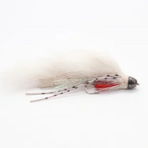 Cone head muddy buddy white streamer