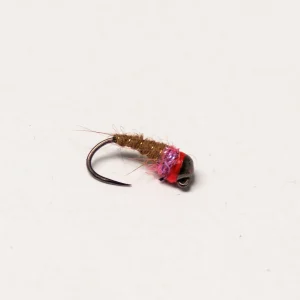 black tungsten brown perdigon barbless jig