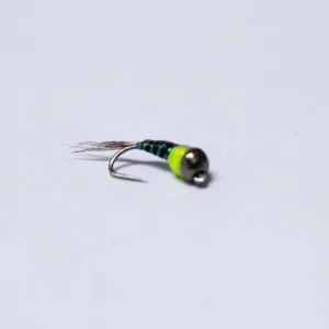 black tungsten euro barbless jig nymph