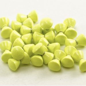 DUMBELL EYES PAINTED YELLOW