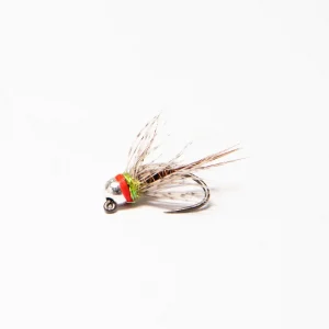 silver tungsten soft hackle euro jig