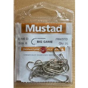 MUSTAD S74SNP -DT “Signature FLY HOOKS” 2XH/4XL (25pack)